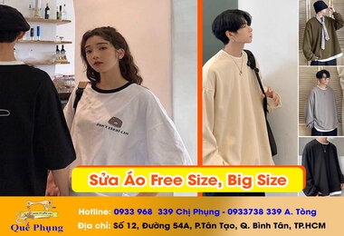 SỬA ÁO FREE SIZE TP.HCM
