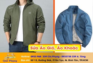 SỬA ÁO GIÓ, ÁO KHOÁC