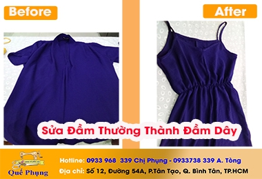 Sửa Đầm Thường Thành Đầm Dây