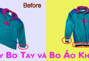 THAY BO TAY ÁO KHOÁC