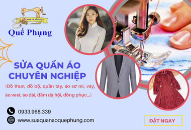 TIỆM SỬA QUẦN ÁO GẦN ĐÂY